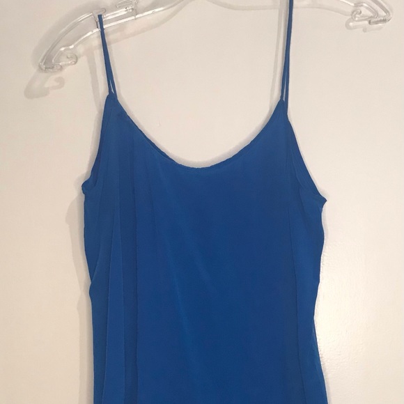 Olive Olivia cobalt blue, silk camisole - Picture 3 of 4